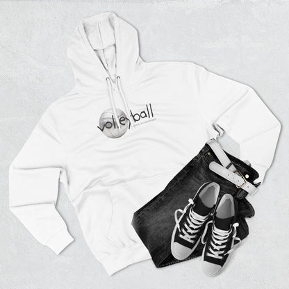 Hustle. Hit. Never Quit. Volleyball Hoodie