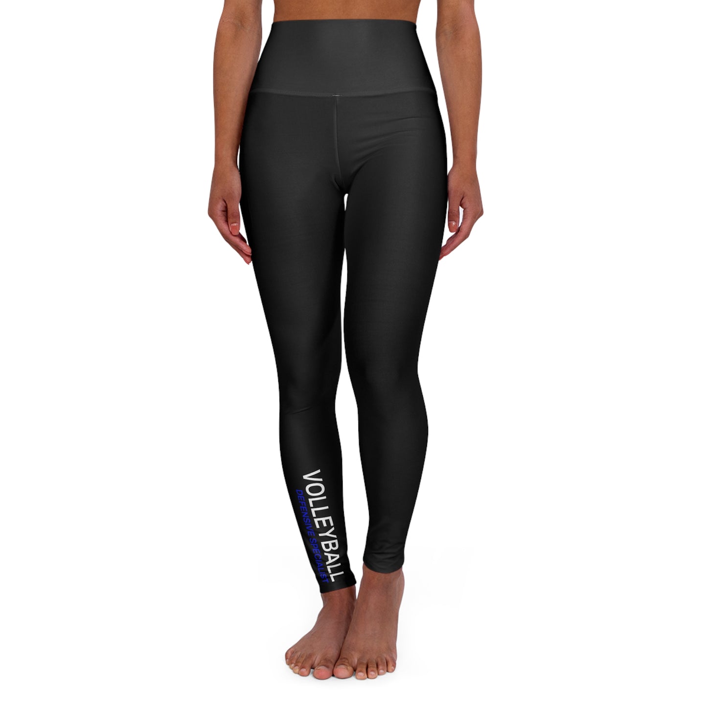 Defensive Specialist (DS) Volleyball Leggings (Black)