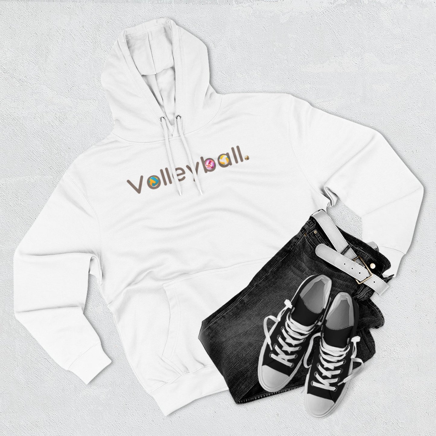 Court Royalty Volleyball Hoodie