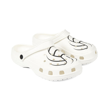 Volleyball Graphic EVA Foam Clogs — Lightweight Slip-On Shoes