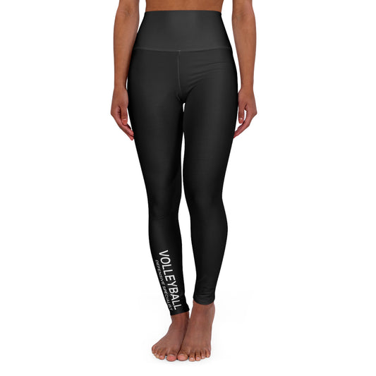 Defensive Specialist (DS) Volleyball Leggings (Black)