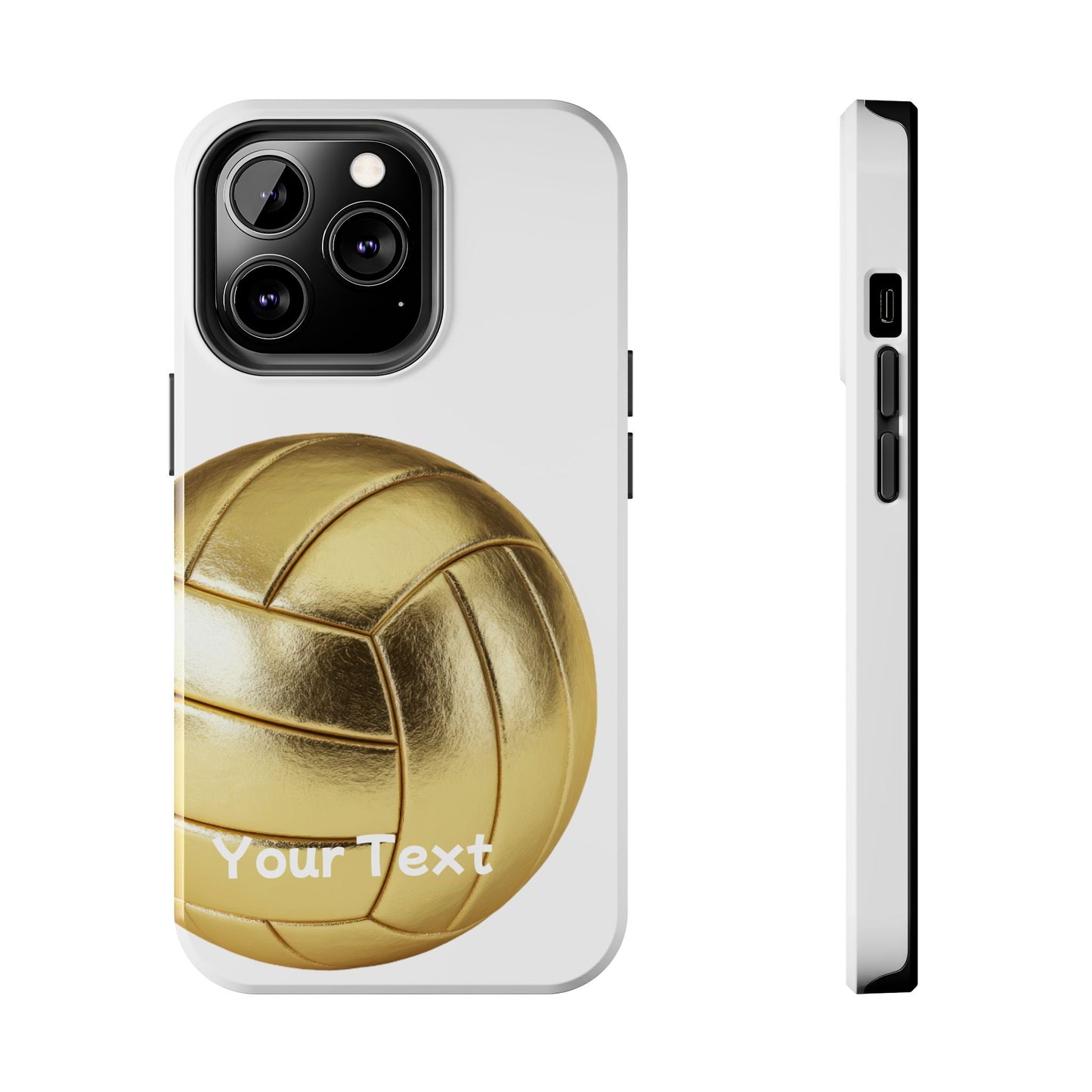 Golden Volleyball Phone Case