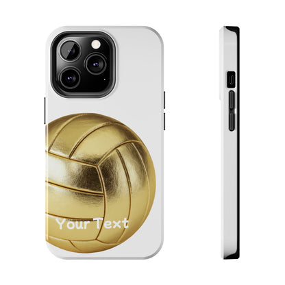 Golden Volleyball Phone Case