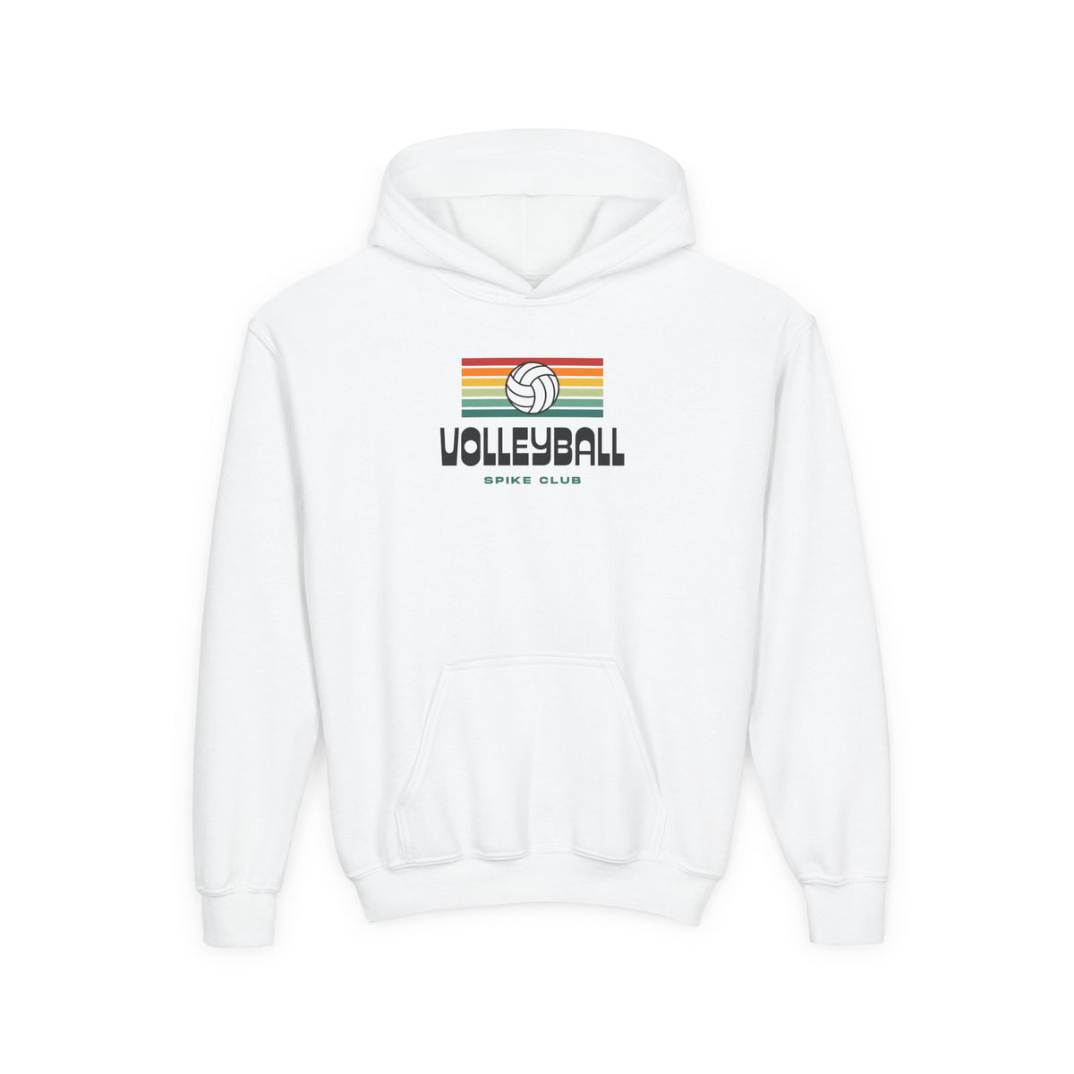 Retro Youth Volleyball Hoodie