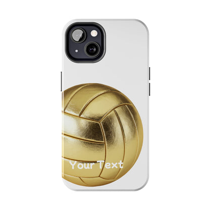 Golden Volleyball Phone Case