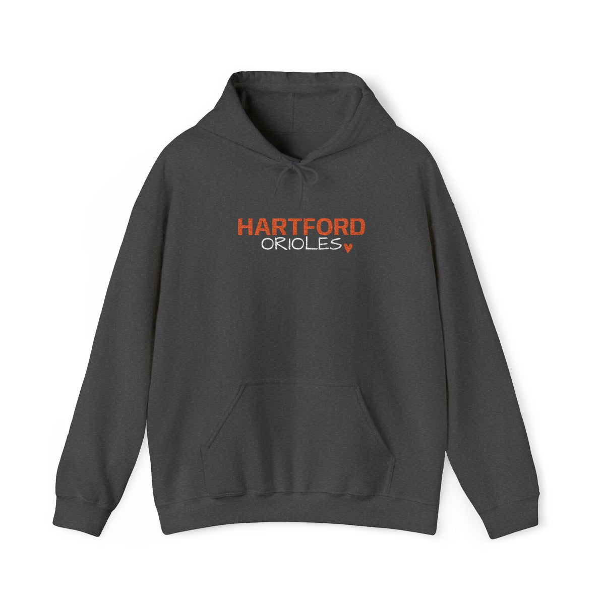 Heavy Blend™ Hooded Sweatshirt w/ Glittery Script - Personalize It!