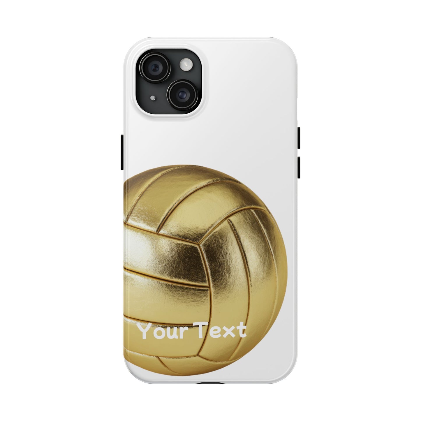 Golden Volleyball Phone Case