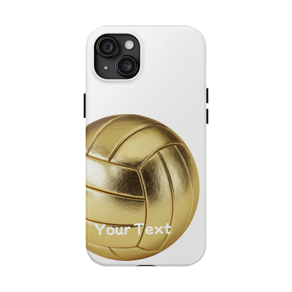 Golden Volleyball Phone Case
