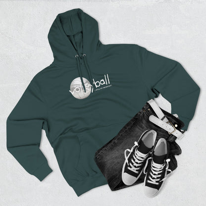 Hustle. Hit. Never Quit. Volleyball Hoodie