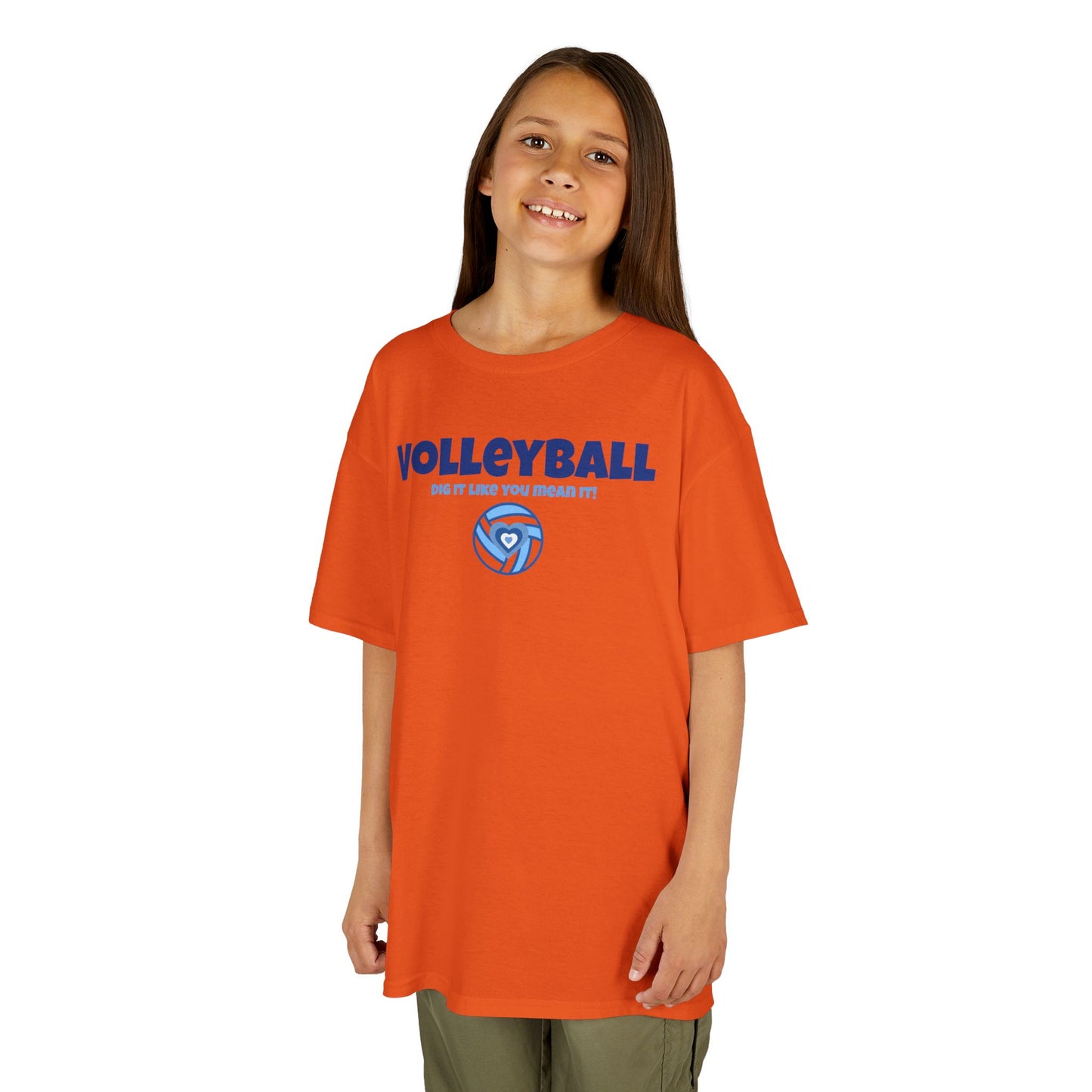 Kids "Dig It Like You Mean It" Volleyball Tee