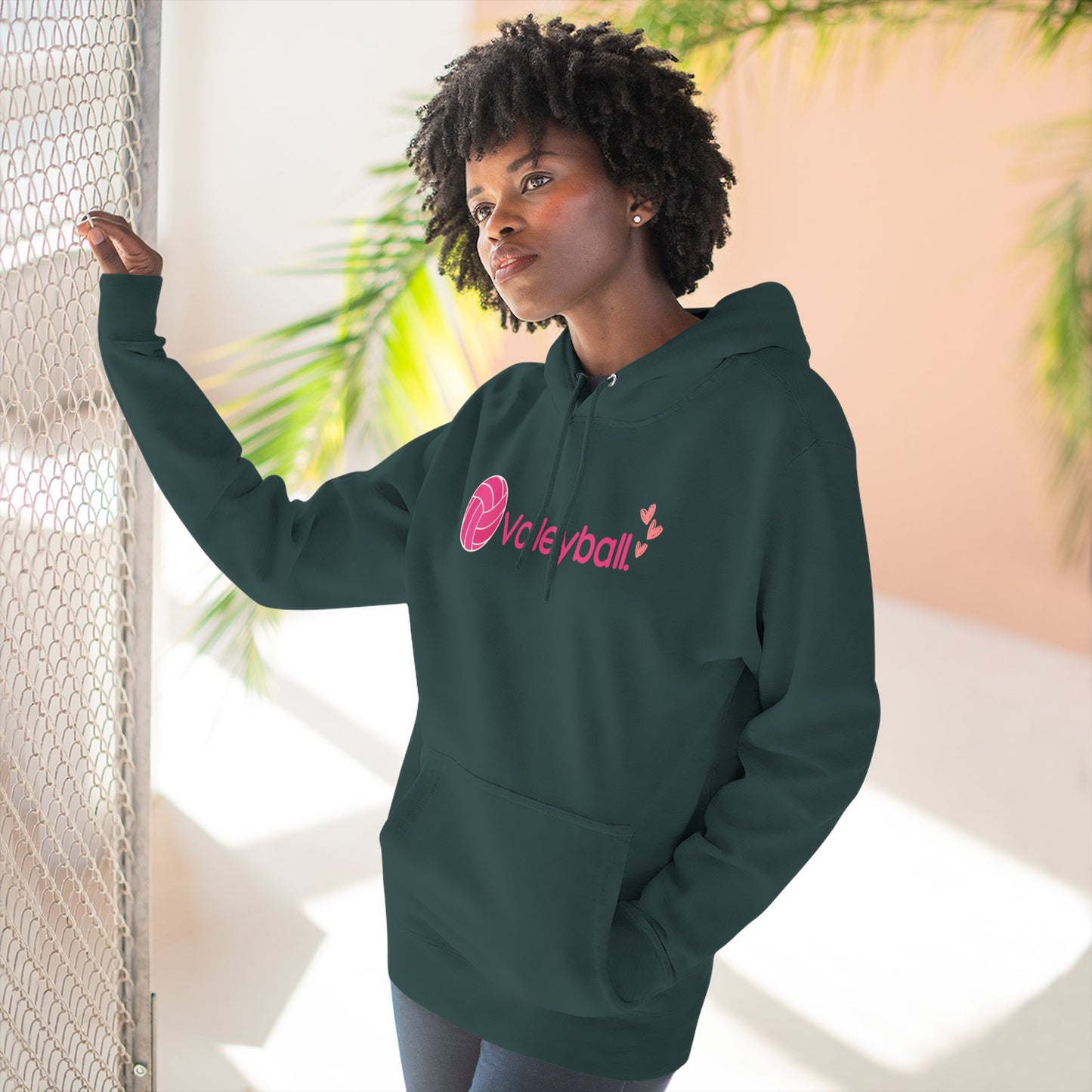 Court Crush Volleyball Hoodie