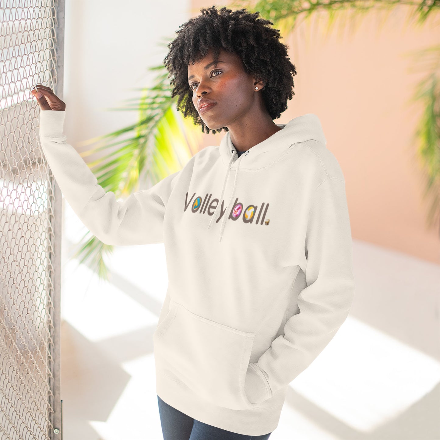 Court Royalty Volleyball Hoodie