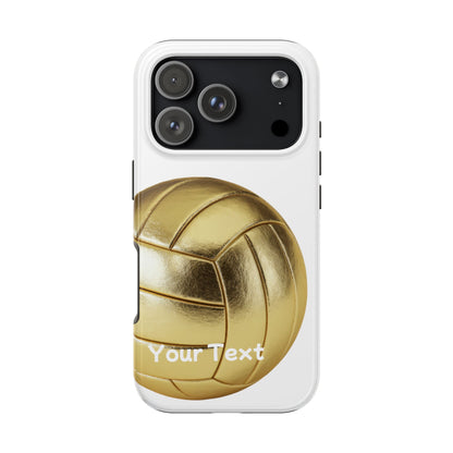 Golden Volleyball Phone Case