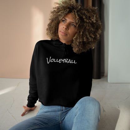 Crop Volleyball Hoodie