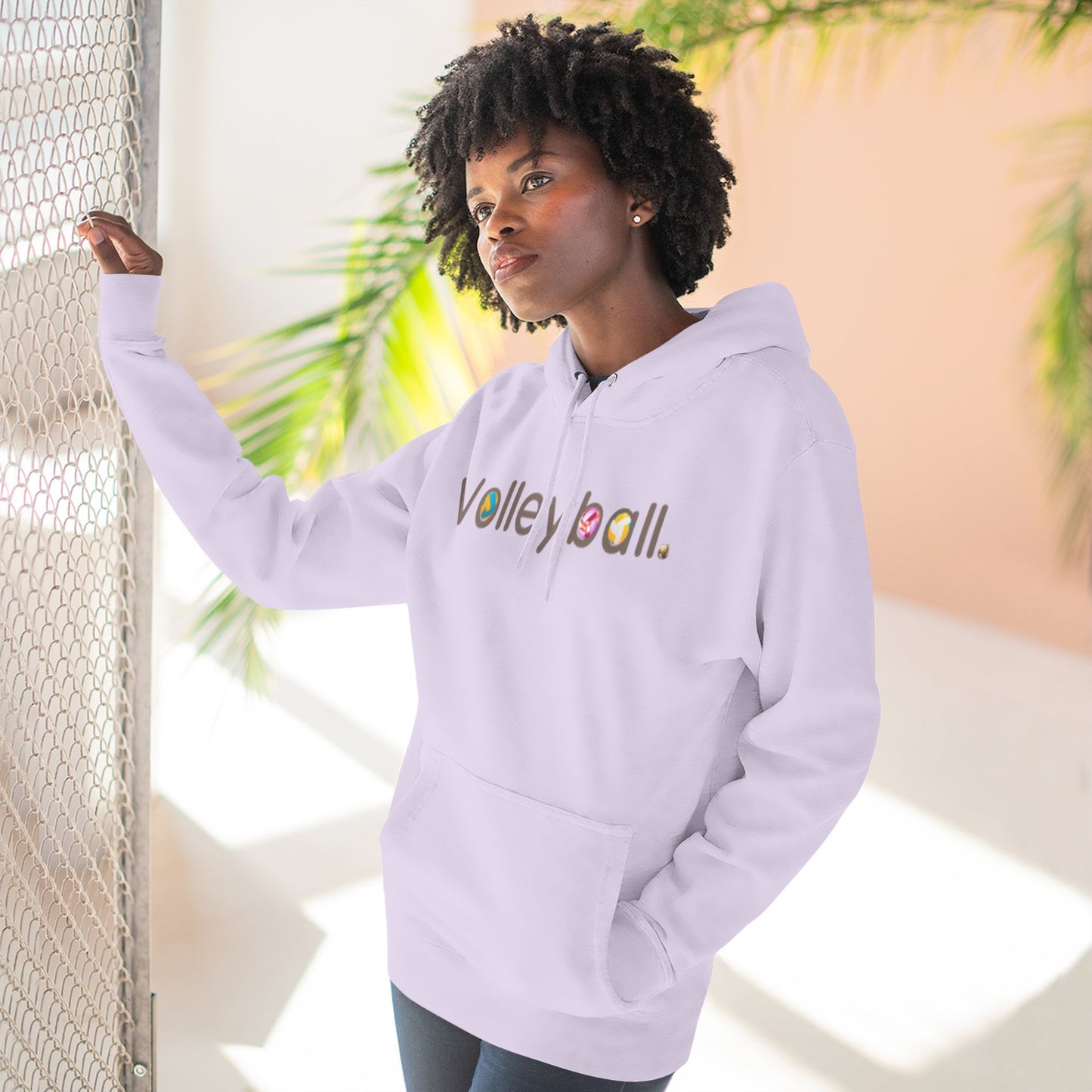 Court Royalty Volleyball Hoodie