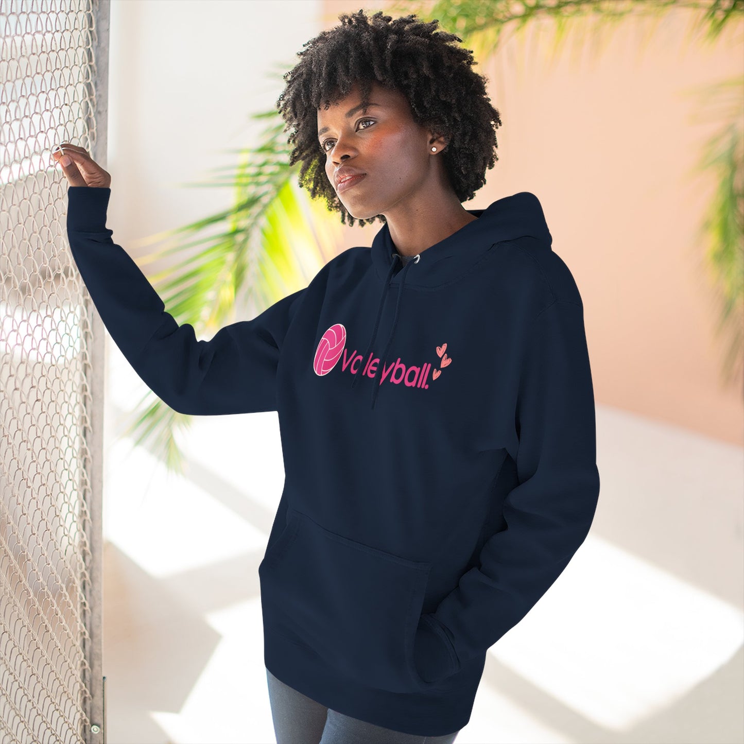 Court Crush Volleyball Hoodie