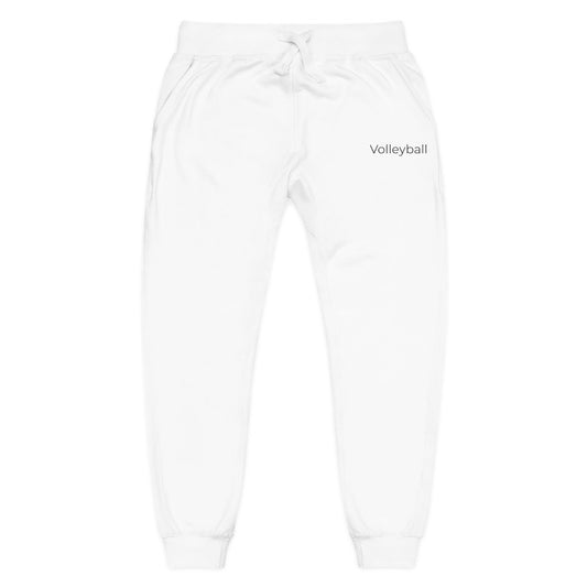 Women's Volleyball Embroidered Fleece Sweatpant Joggers
