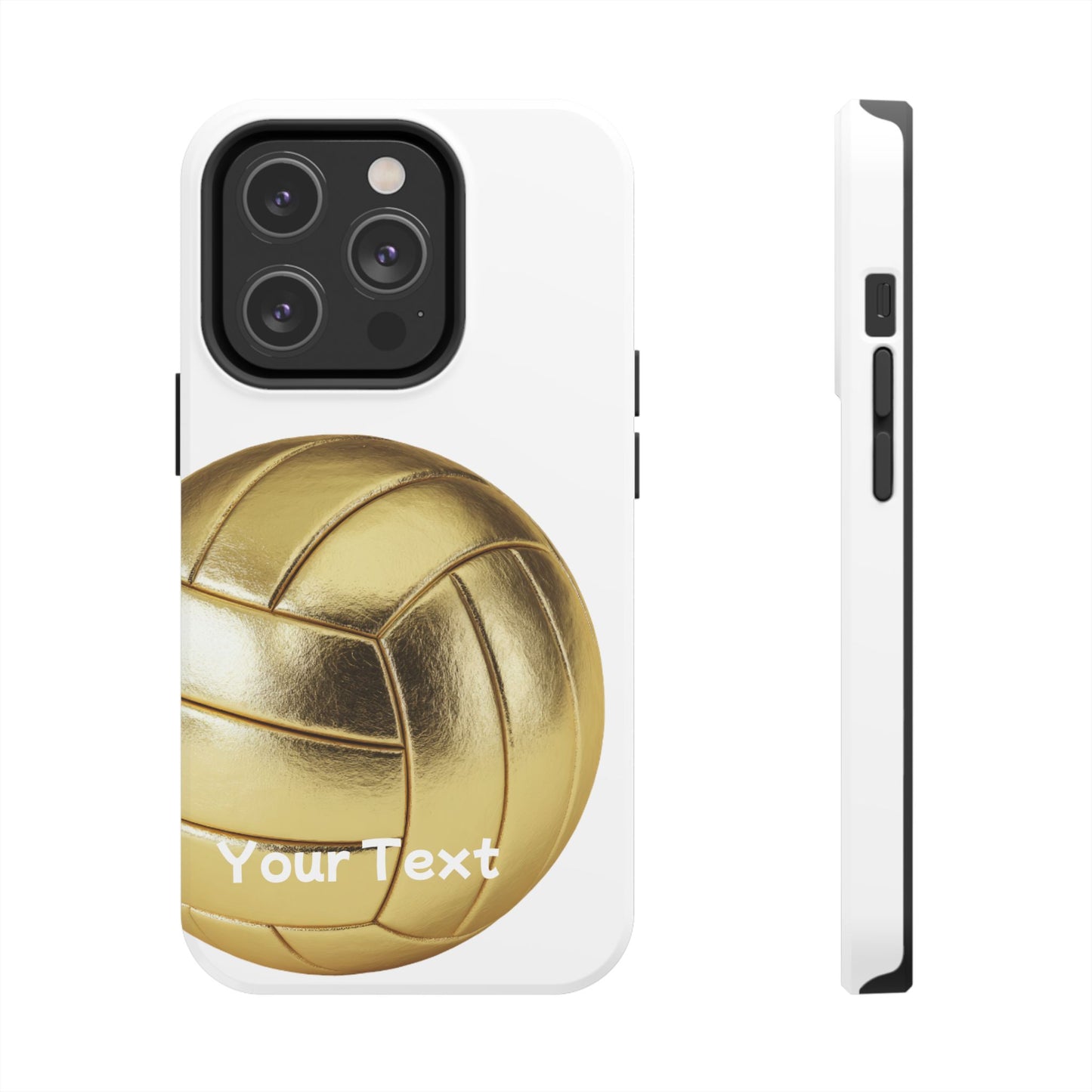 Golden Volleyball Phone Case