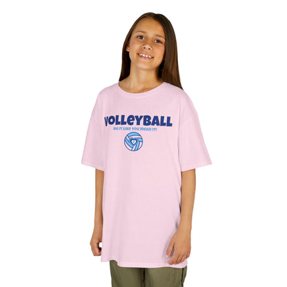 Kids "Dig It Like You Mean It" Volleyball Tee