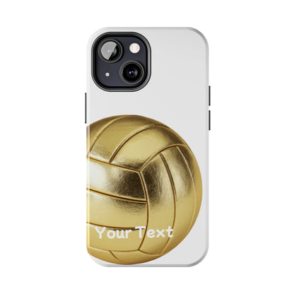 Golden Volleyball Phone Case
