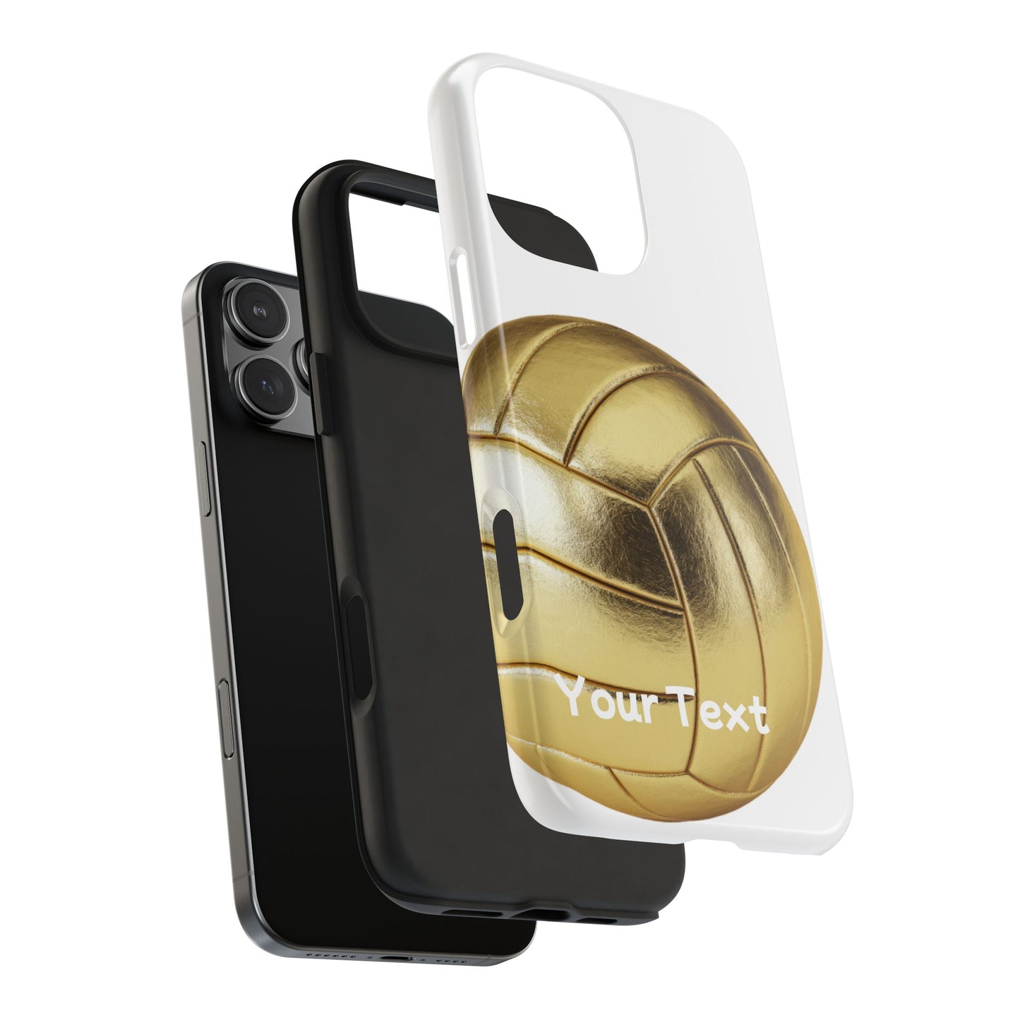 Golden Volleyball Phone Case