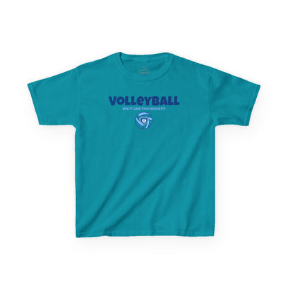 Kids "Dig It Like You Mean It" Volleyball Tee