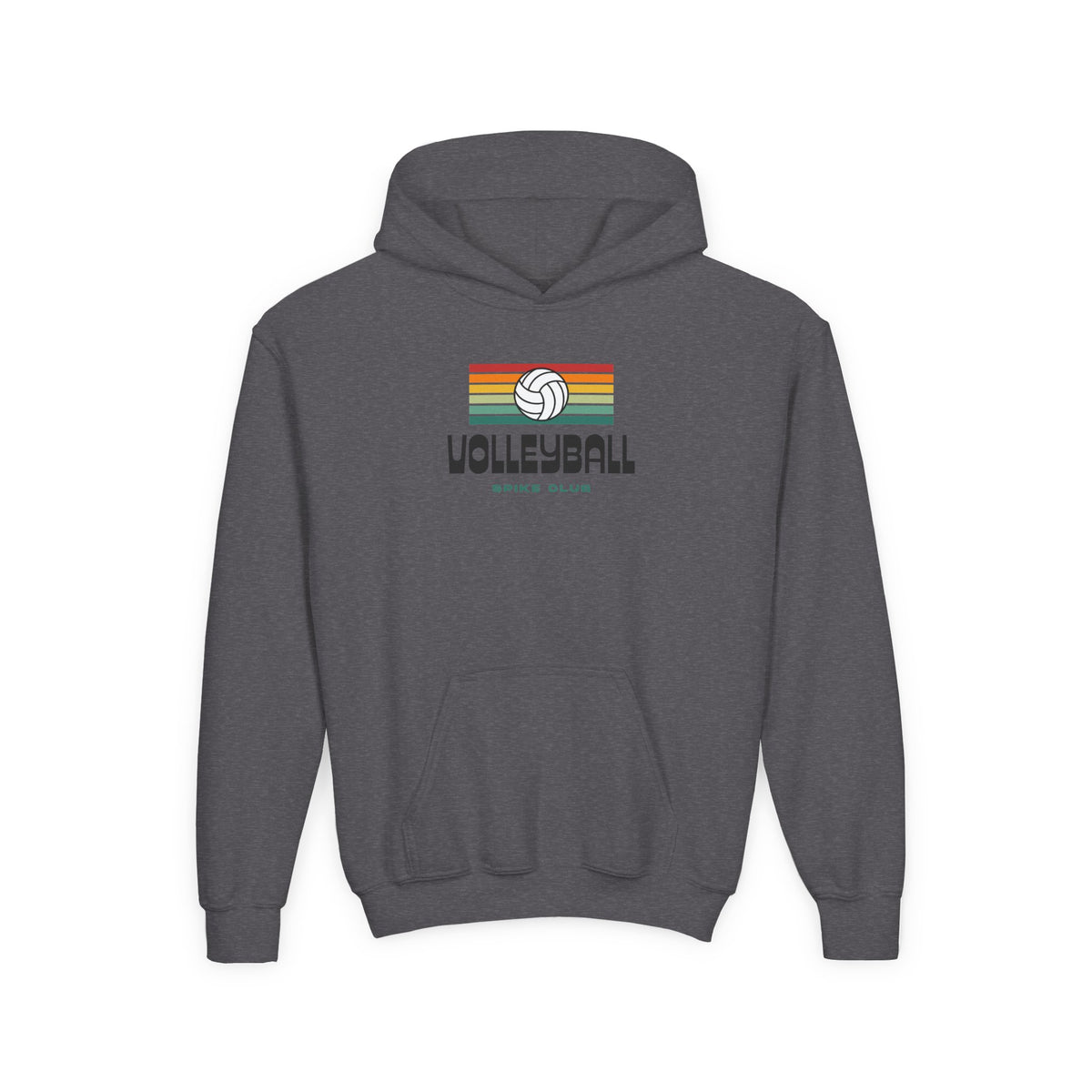 Retro Youth Volleyball Hoodie