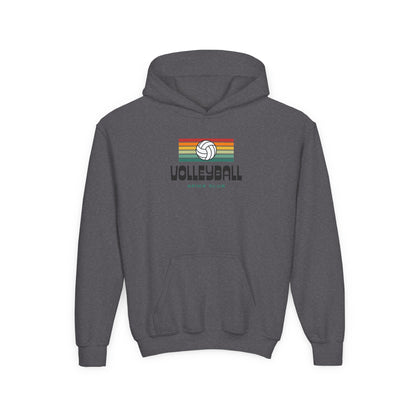 Retro Youth Volleyball Hoodie