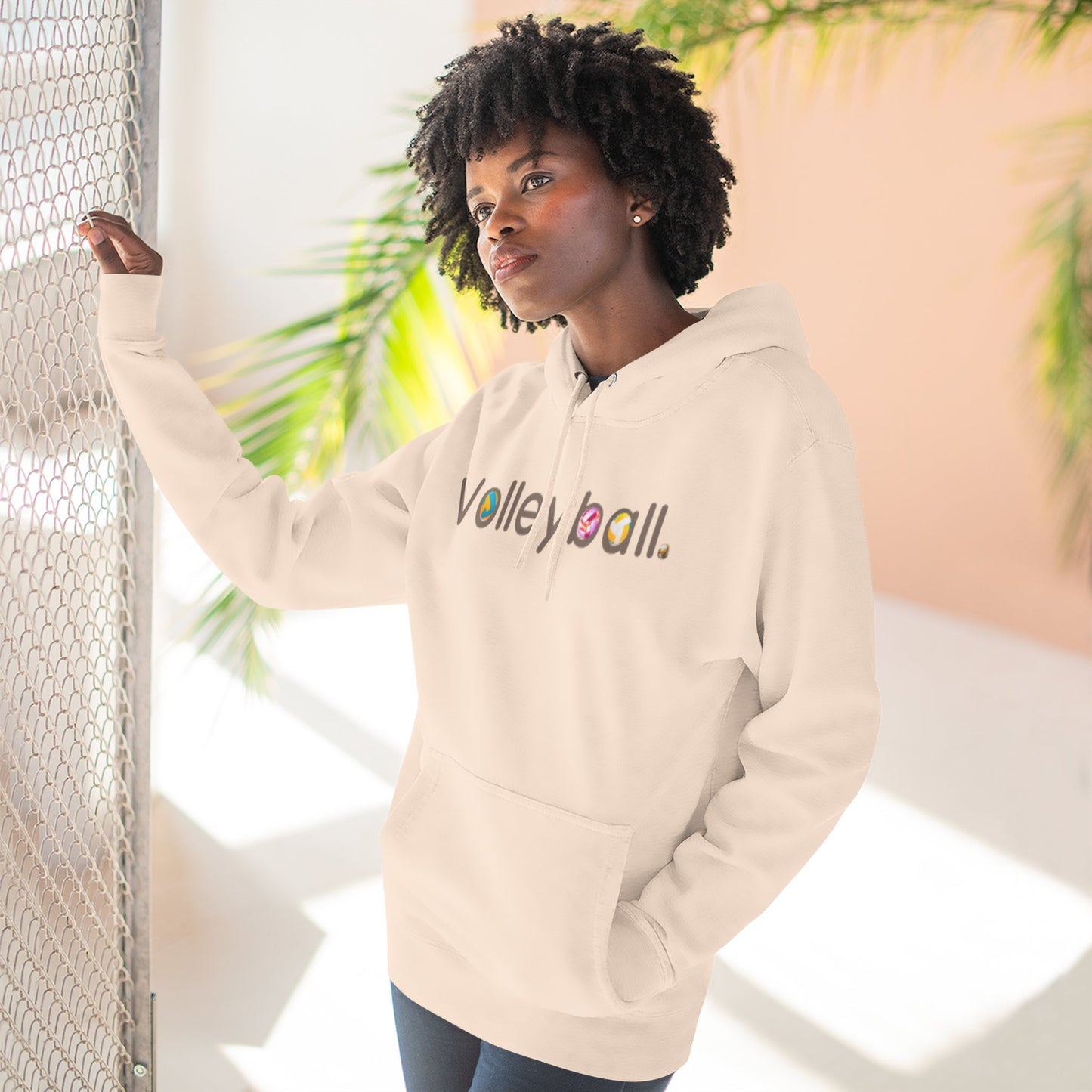 Court Royalty Volleyball Hoodie