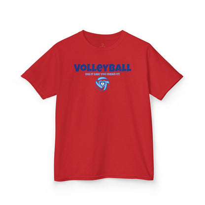 Kids "Dig It Like You Mean It" Volleyball Tee