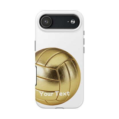 Golden Volleyball Phone Case