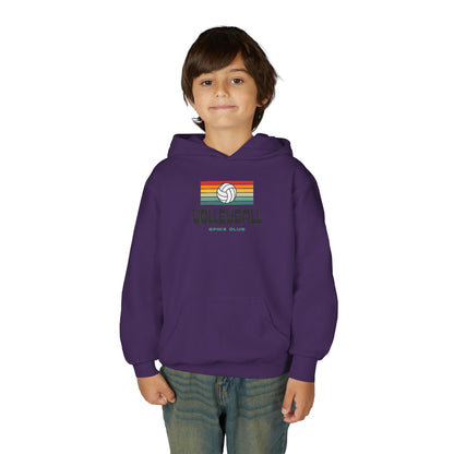 Retro Youth Volleyball Hoodie
