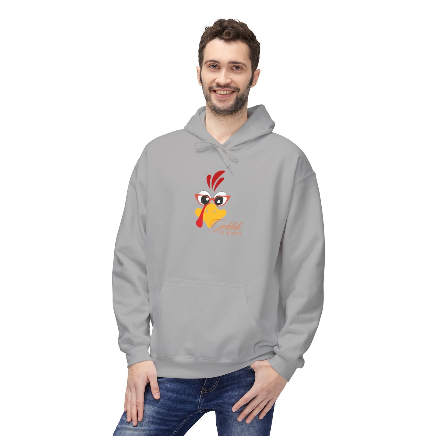Gooble Till You Wobble Fleece Hoodie