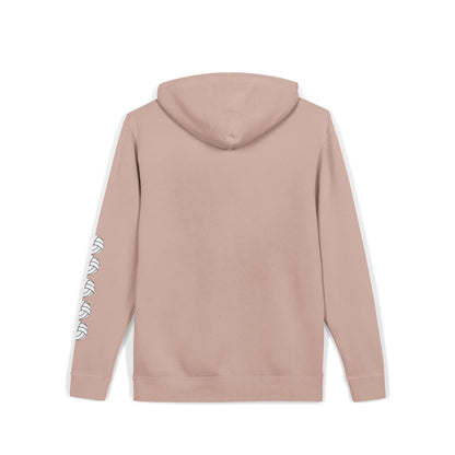 Cozy Volleyball Hoodie - Dusty Pink