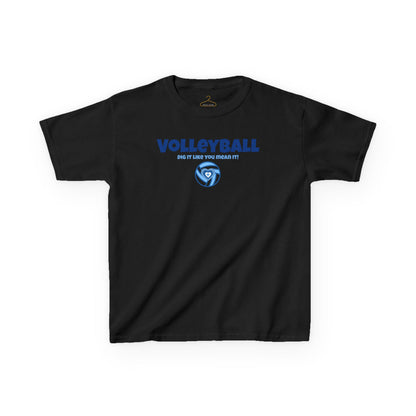 Kids "Dig It Like You Mean It" Volleyball Tee