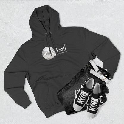 Hustle. Hit. Never Quit. Volleyball Hoodie