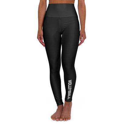 Black Volleyball Leggings