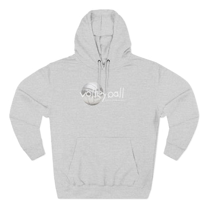Hustle. Hit. Never Quit. Volleyball Hoodie
