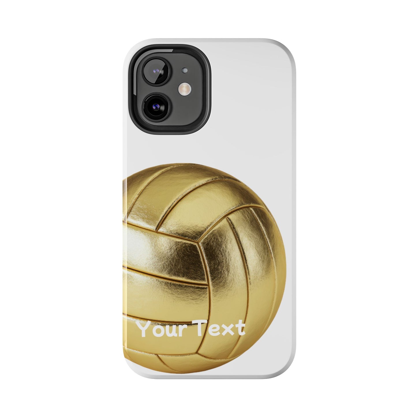 Golden Volleyball Phone Case