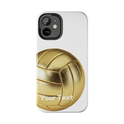 Golden Volleyball Phone Case