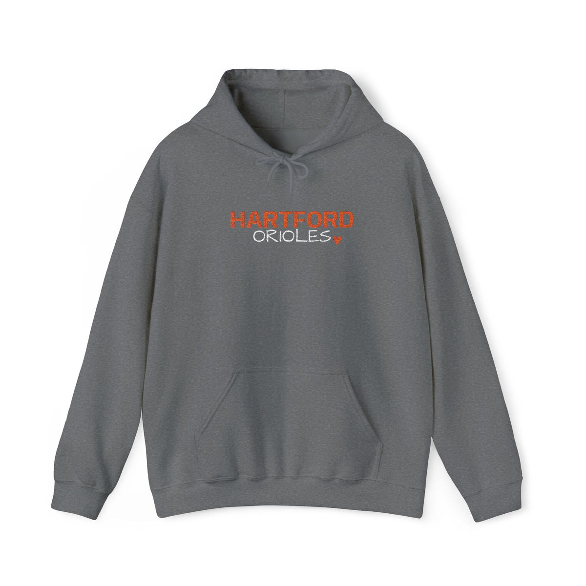 Heavy Blend™ Hooded Sweatshirt w/ Glittery Script - Personalize It!