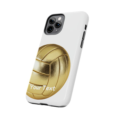 Golden Volleyball Phone Case