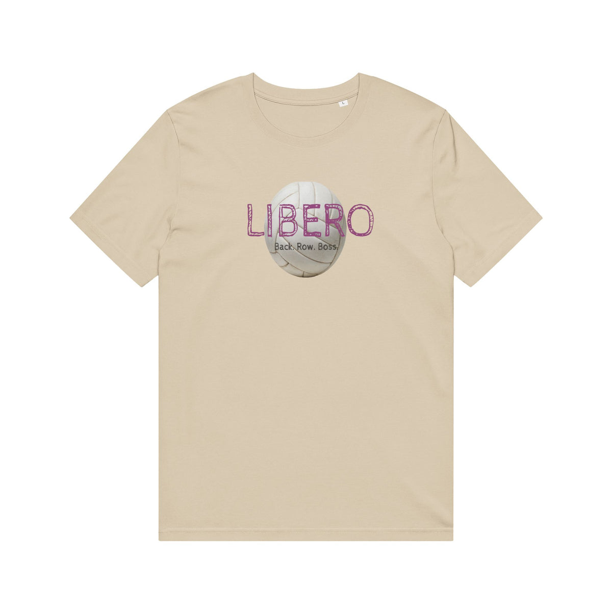 Libero - Back Row Boss T-Shirt — Volleyball Setter/Defensive Player Tee