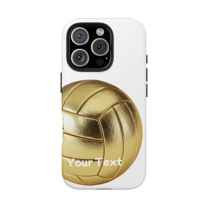 Golden Volleyball Phone Case