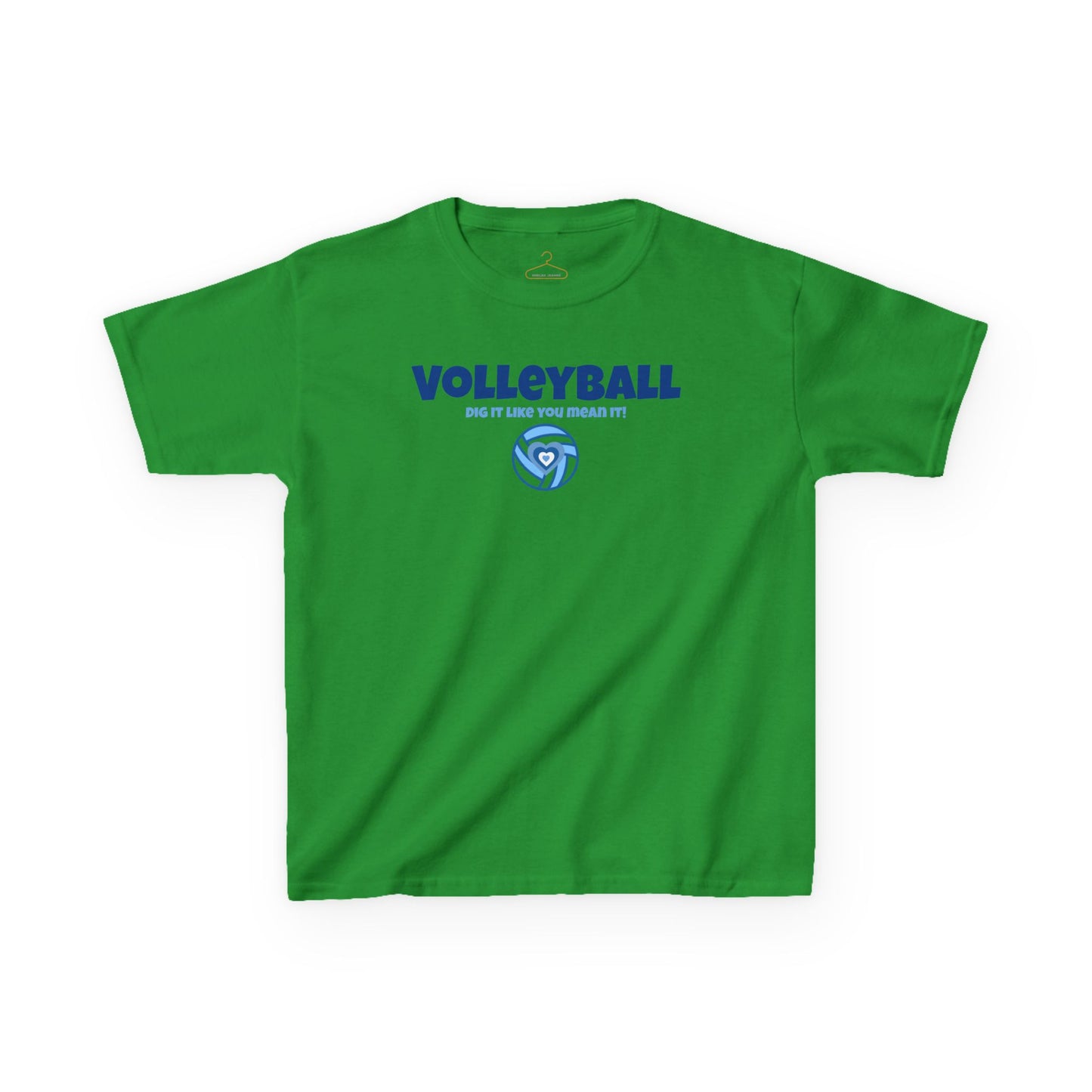 Kids "Dig It Like You Mean It" Volleyball Tee