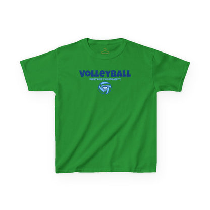 Kids "Dig It Like You Mean It" Volleyball Tee