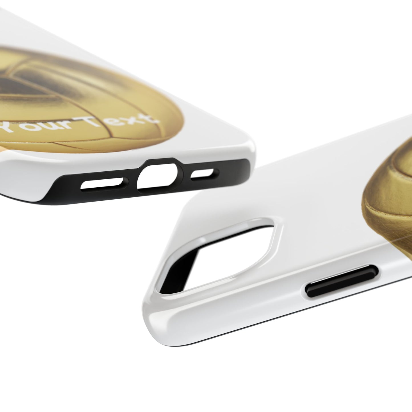 Golden Volleyball Phone Case