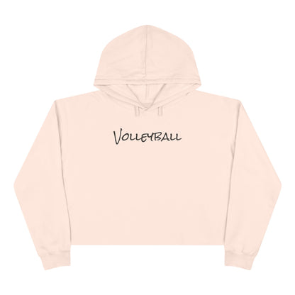 Crop Volleyball Hoodie