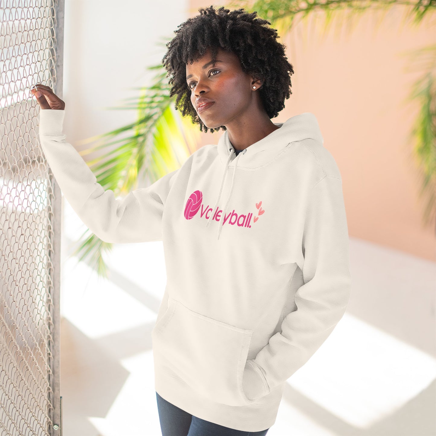Court Crush Volleyball Hoodie