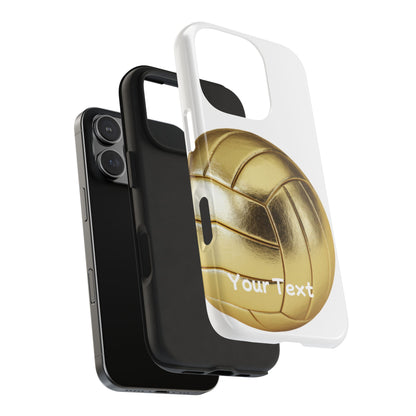Golden Volleyball Phone Case